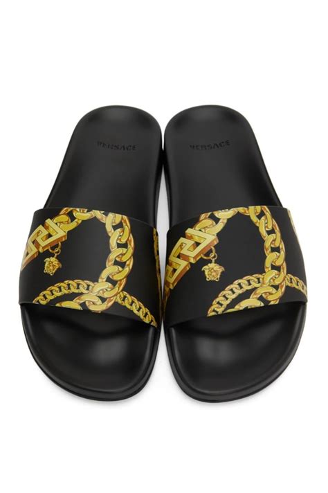 versace slides men price|versace virtus slides.